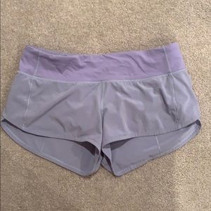Lululemon Speed Up Shorts Size 6